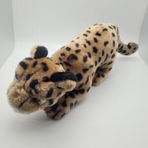 Jungle Joe’s Safari Friends Charo the Cheetah Plush Stuffed Animal Sound Toy 14"
